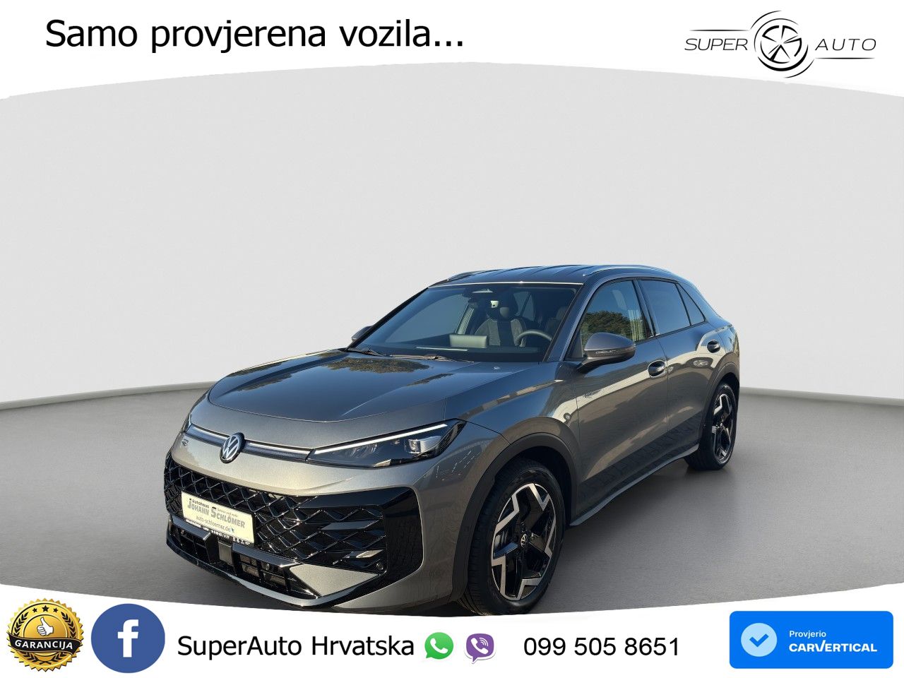 Volkswagen T-Roc 1.5 eTSI (150 KS)  DSG R-Line LED+GR SJED+ACC