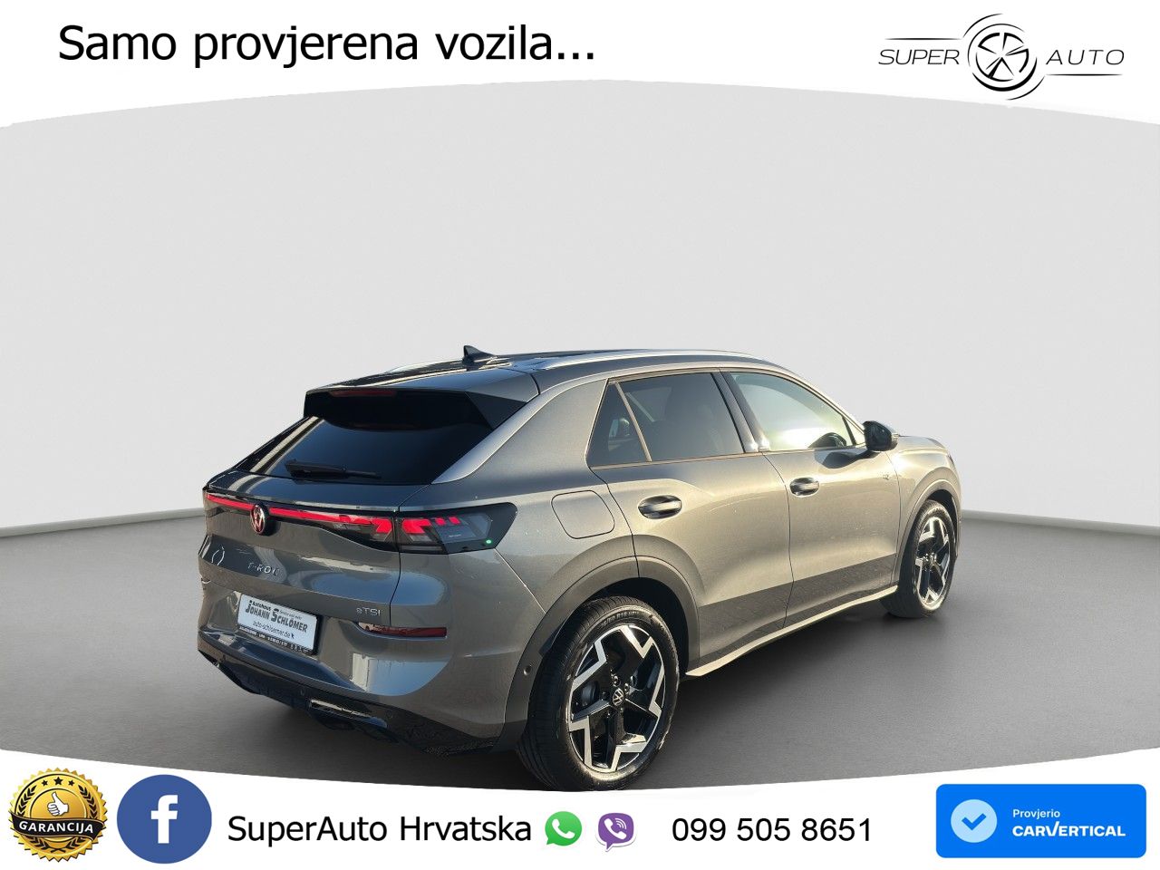 Volkswagen T-Roc 1.5 eTSI (150 KS)  DSG R-Line LED+GR SJED+ACC