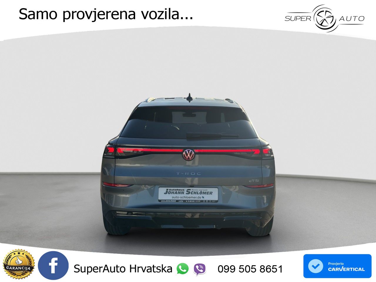 Volkswagen T-Roc 1.5 eTSI (150 KS)  DSG R-Line LED+GR SJED+ACC