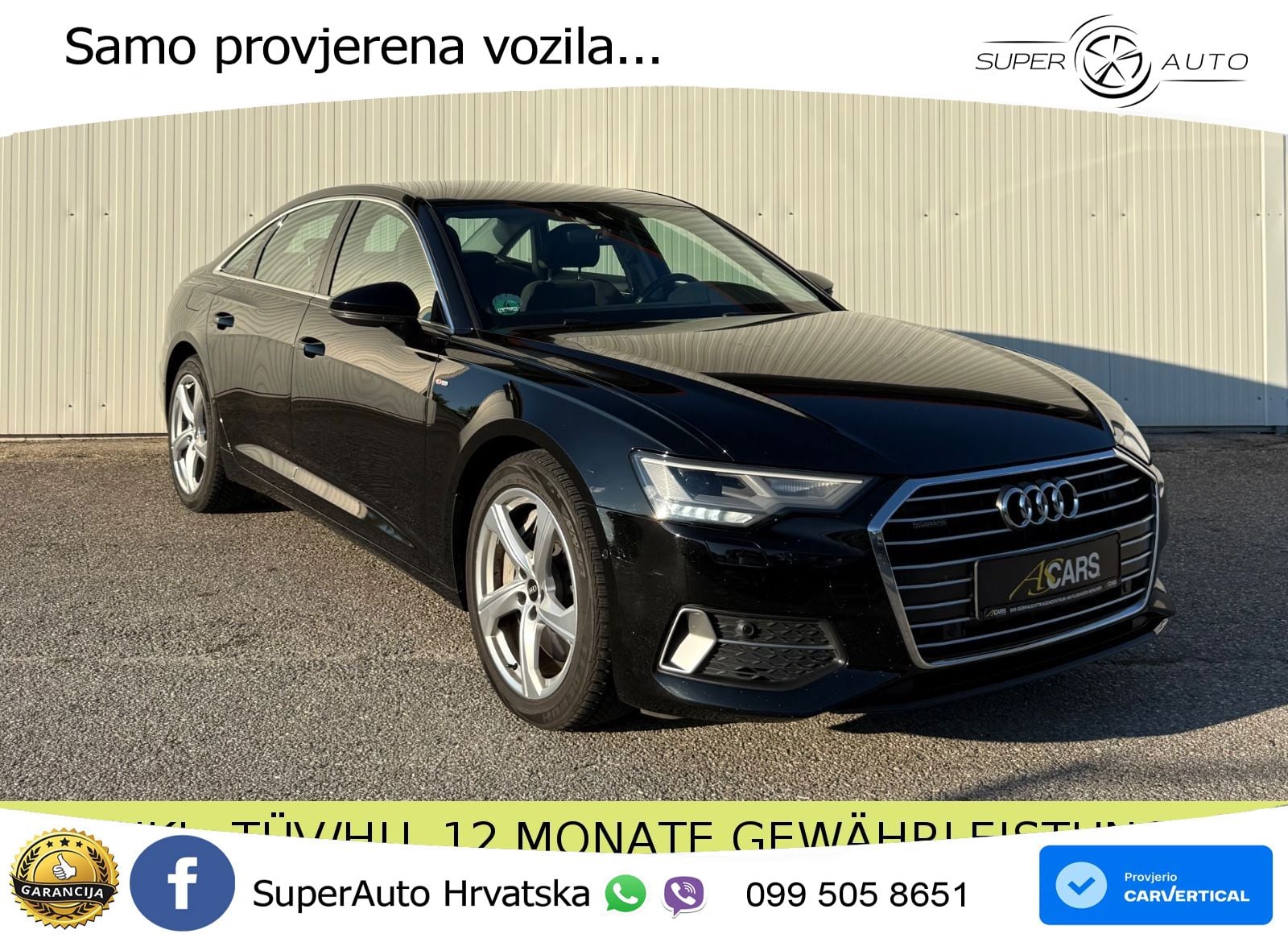 Audi A6 50 TFSIe (299 KS) quattro ultra S tronic S line