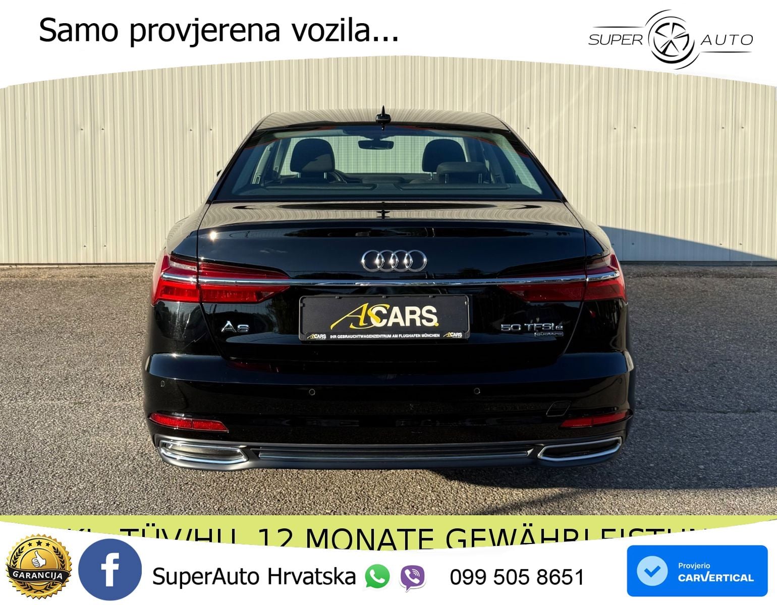 Audi A6 50 TFSIe (299 KS) quattro ultra S tronic S line