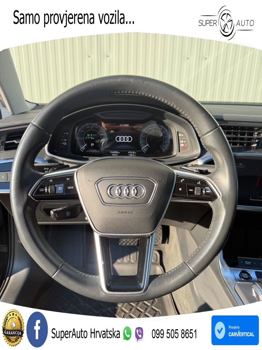Audi A6 50 TFSIe (299 KS) quattro ultra S tronic S line
