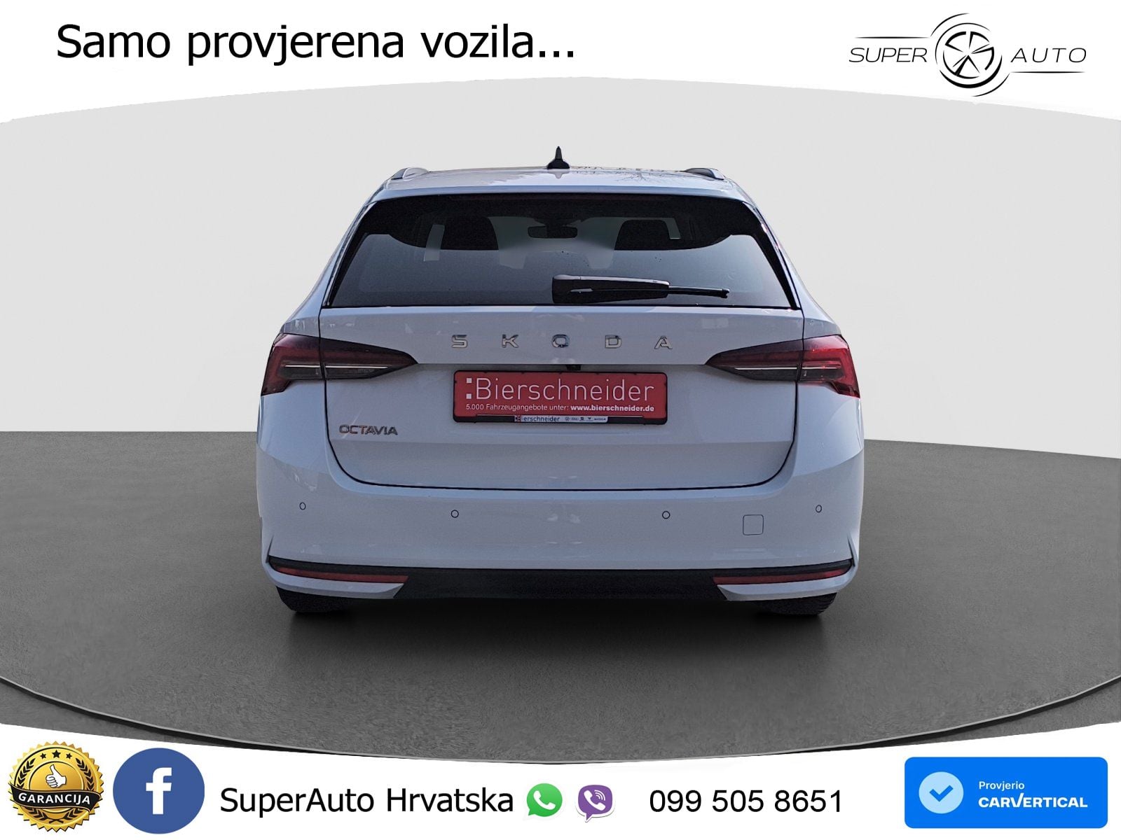 Škoda Octavia Combi 2.0 TDI (150 KS) DSG LED+GR SJED+ACC