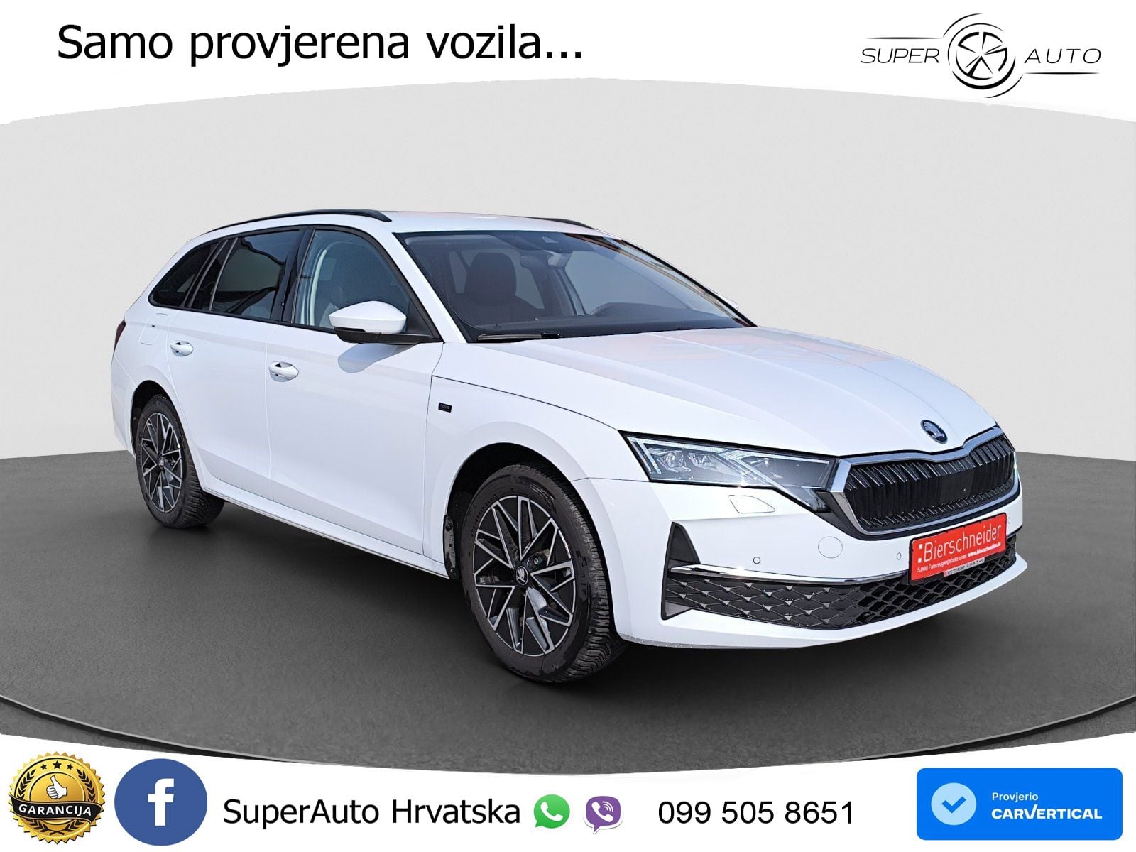 Škoda Octavia Combi 2.0 TDI (150 KS) DSG LED+GR SJED+ACC