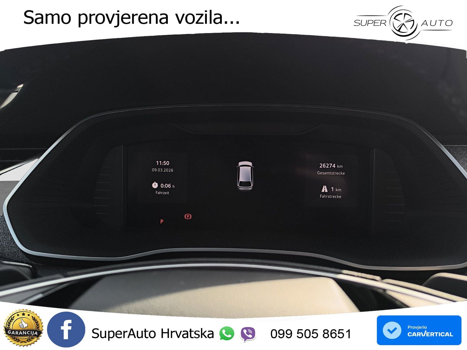 Škoda Octavia Combi 2.0 TDI (150 KS) DSG LED+GR SJED+ACC