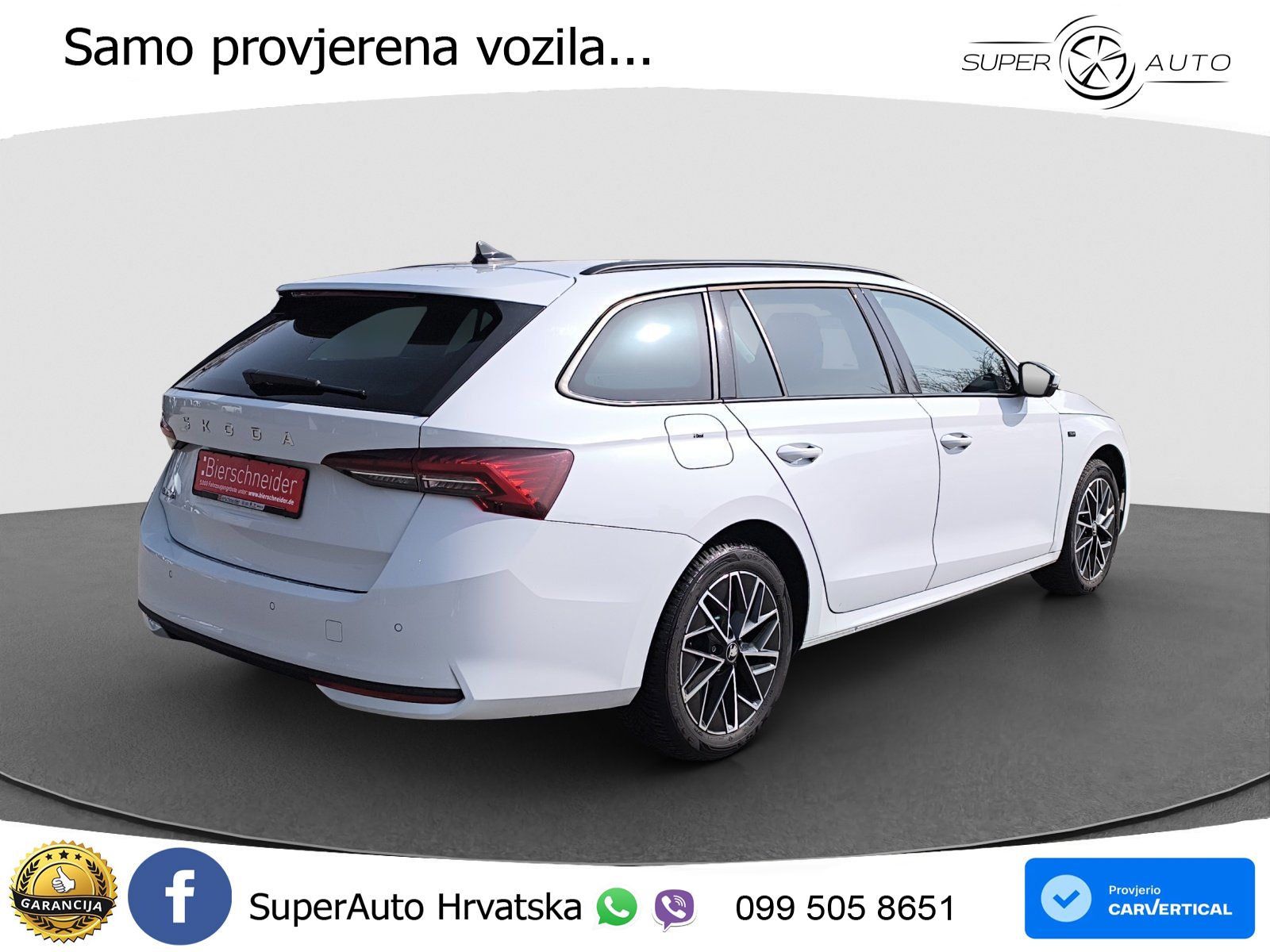 Škoda Octavia Combi 2.0 TDI (150 KS) DSG LED+GR SJED+ACC