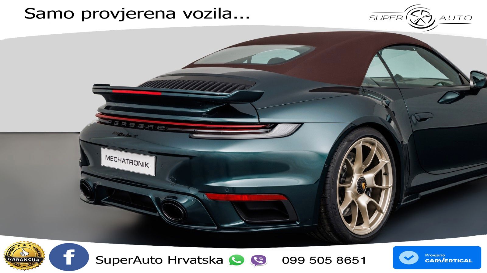 Porsche 911 Turbo S Cabriolet 3.8 (650 KS) PDK