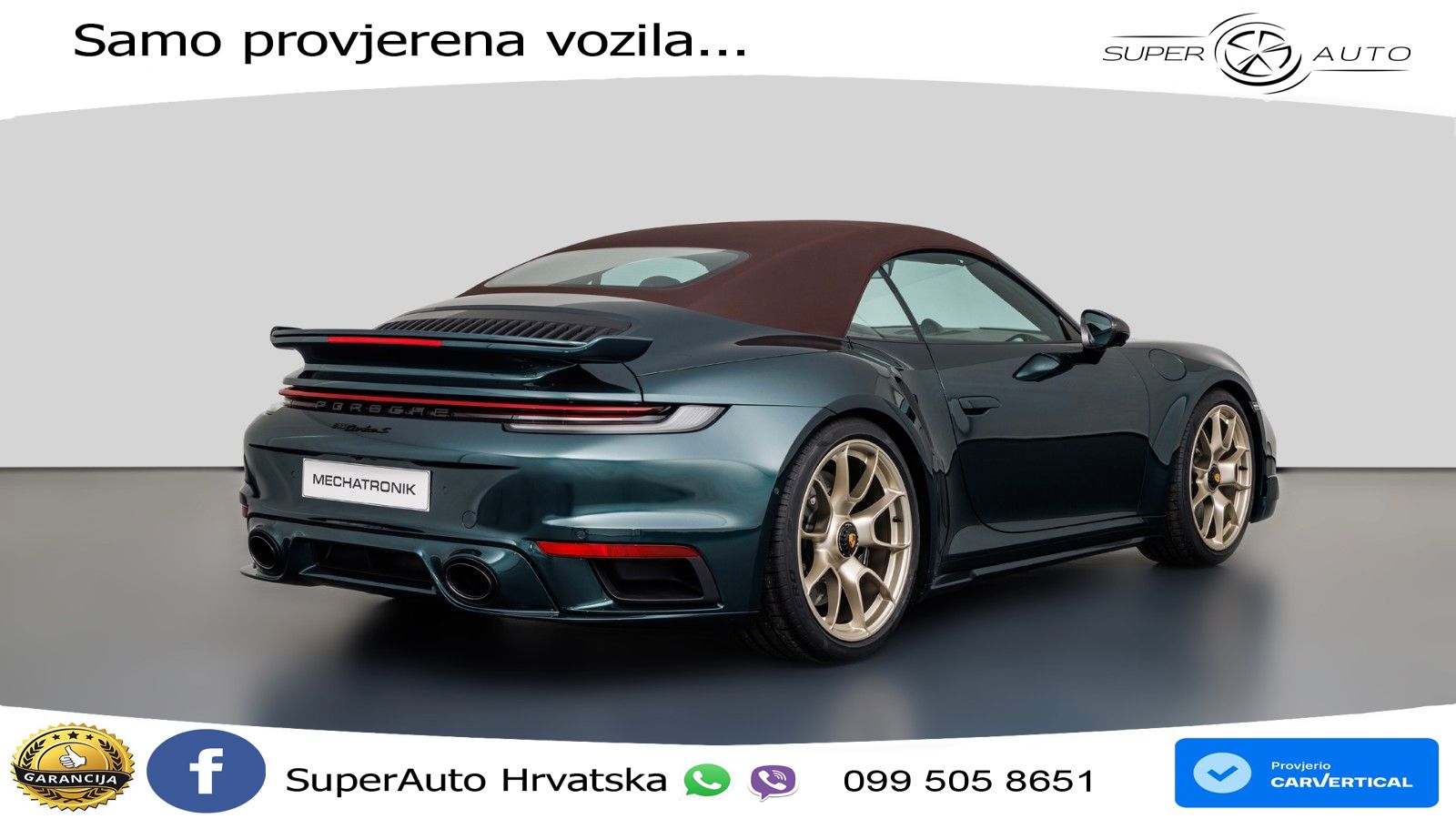 Porsche 911 Turbo S Cabriolet 3.8 (650 KS) PDK