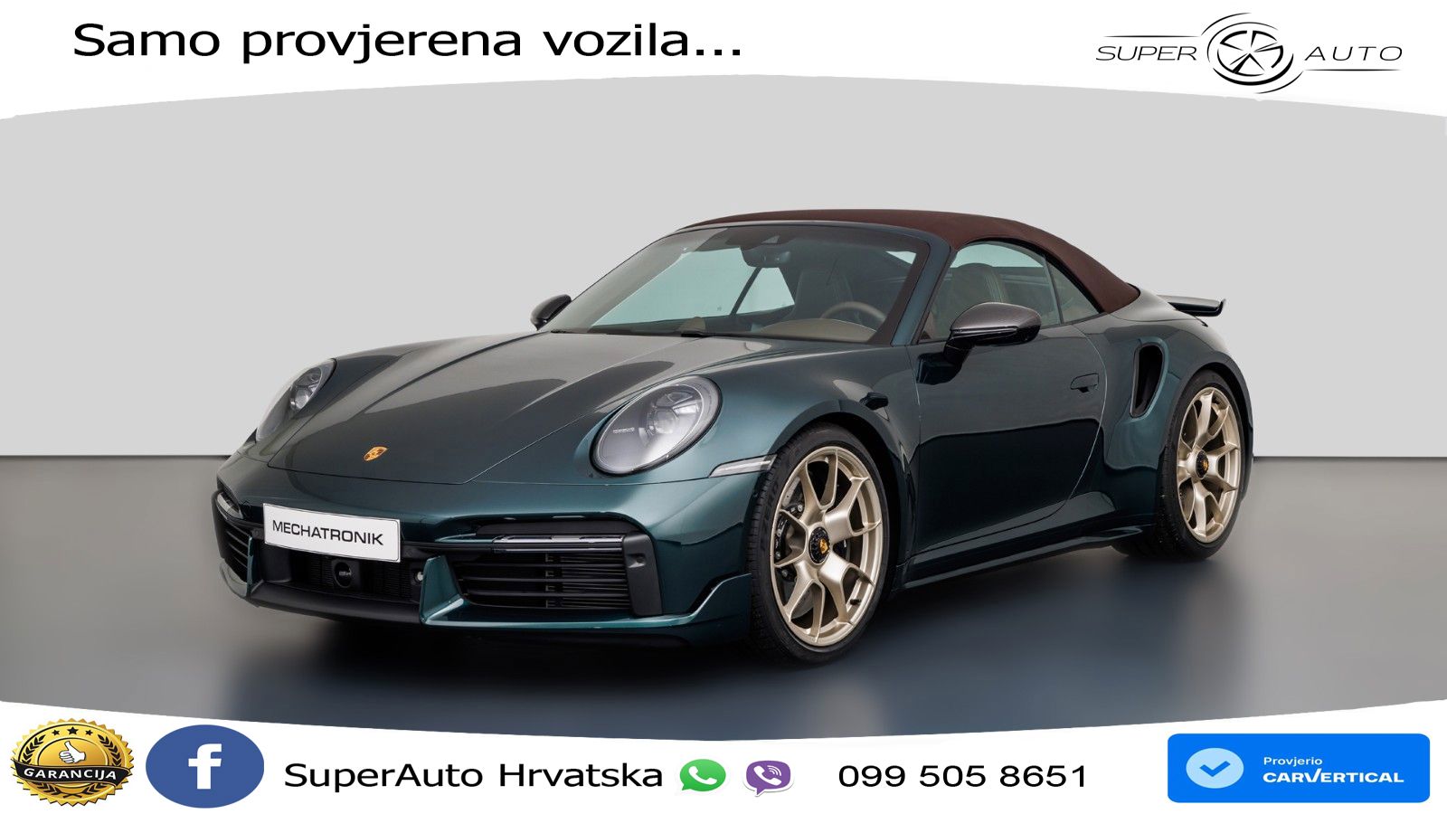 Porsche 911 Turbo S Cabriolet 3.8 (650 KS) PDK