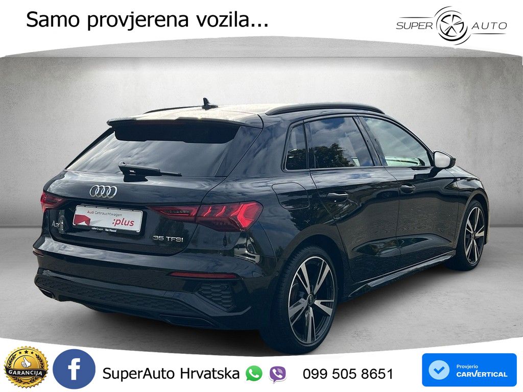 Audi A3 35 TFSI (150 KS) S tronic S line LED+GR SJED+ACC