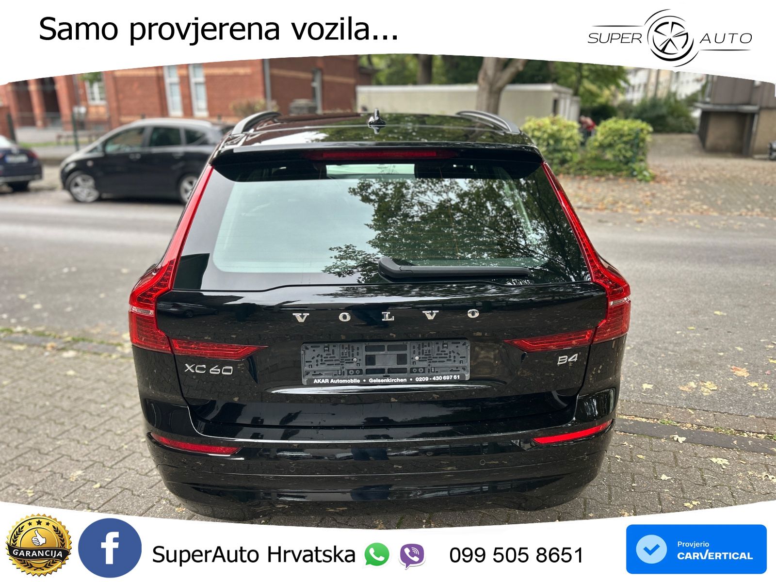 Volvo XC60 B4 Diesel FWD Geartronic LED+GR SJED+ACC