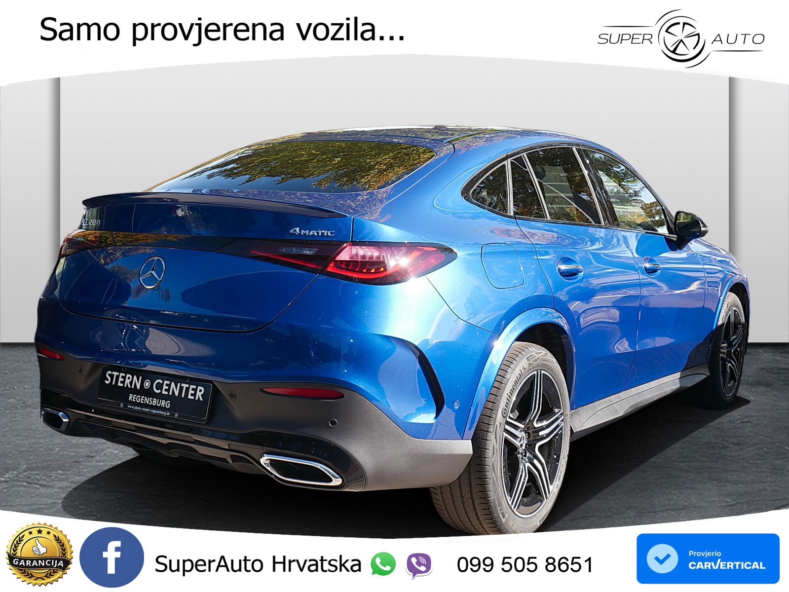 Mercedes GLC Coupe 200 (204 KS) 4MATIC 9G-TRONIC AMG LED+GR SJED+ACC