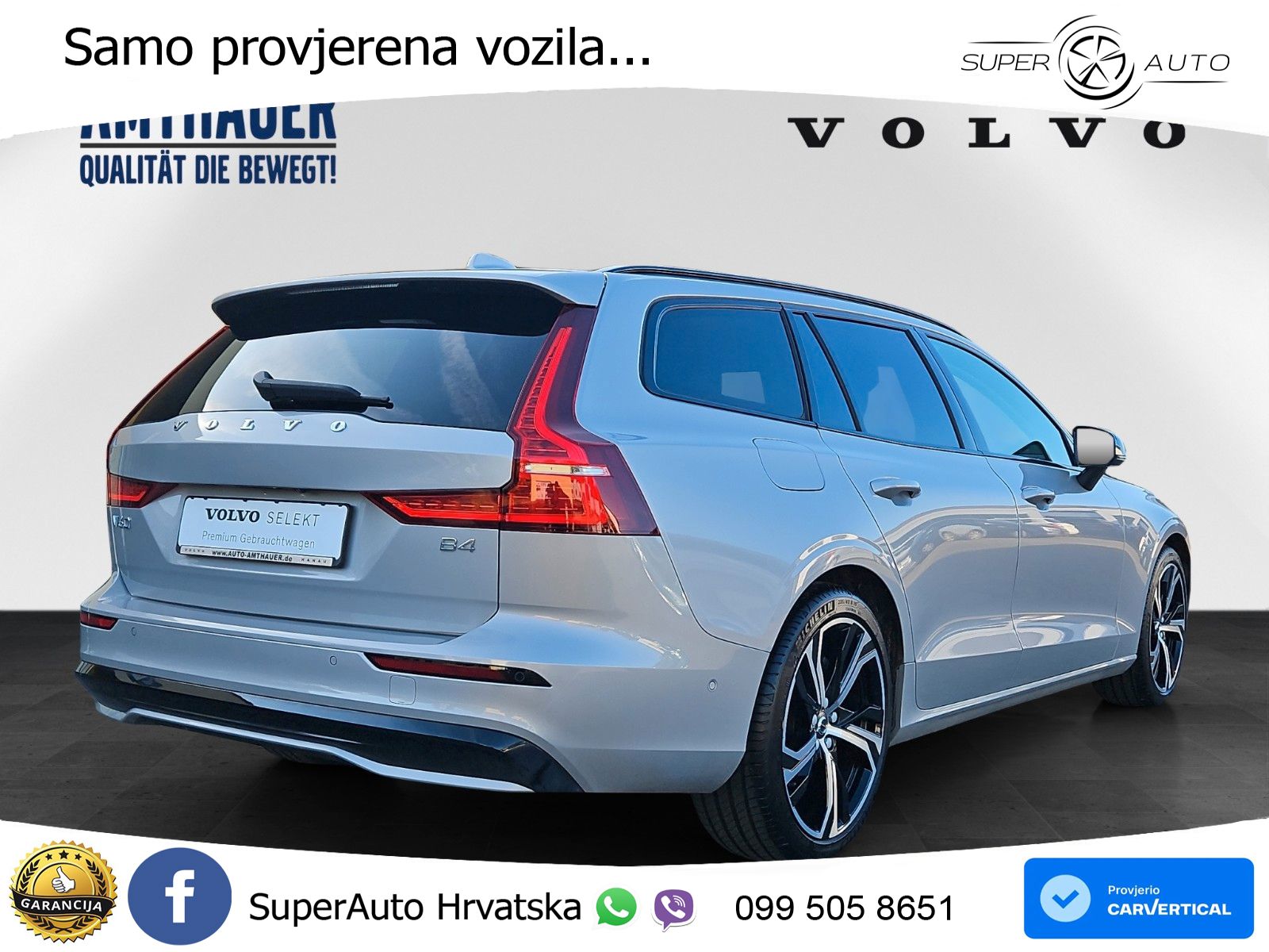 Volvo V60 2.0 B4 Diesel Geartronic LED+GR SJED+ACC
