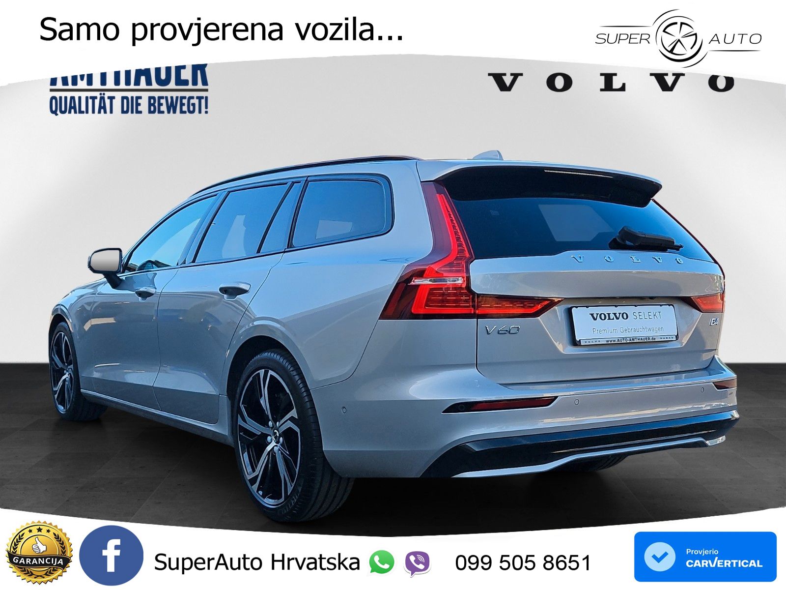Volvo V60 2.0 B4 Diesel Geartronic LED+GR SJED+ACC