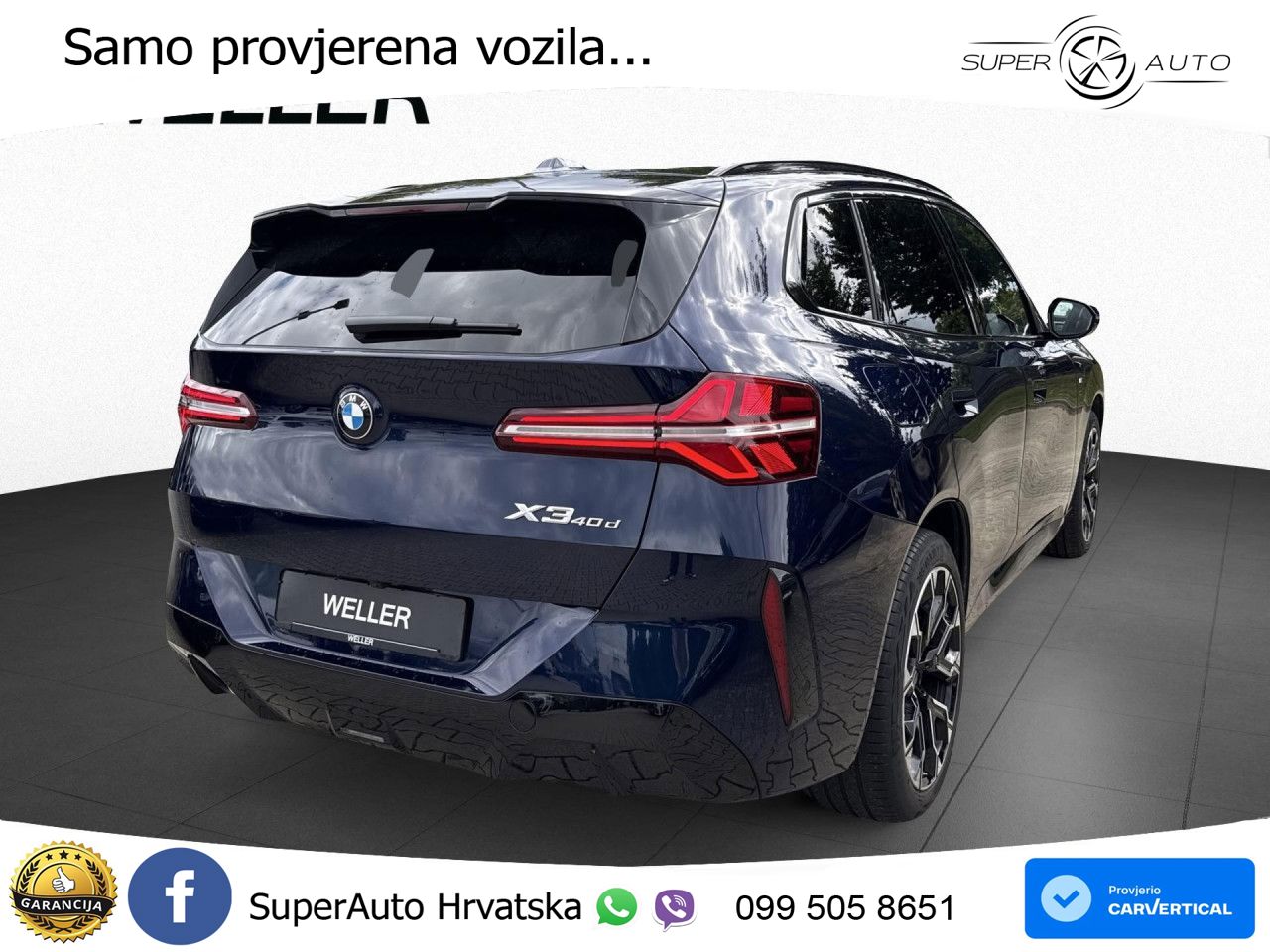 BMW X3 40d xDrive Steptronic M Sport ACC+GR SJED+360+PANO