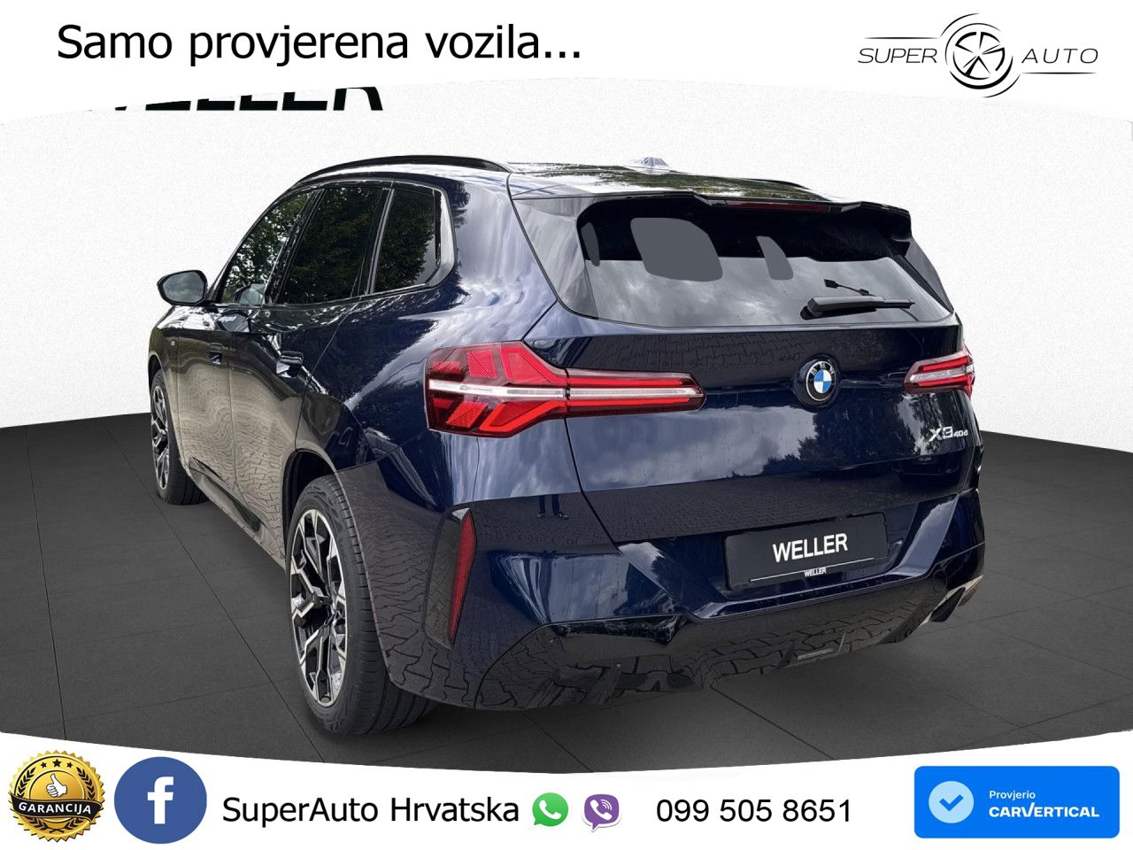 BMW X3 40d xDrive Steptronic M Sport ACC+GR SJED+360+PANO