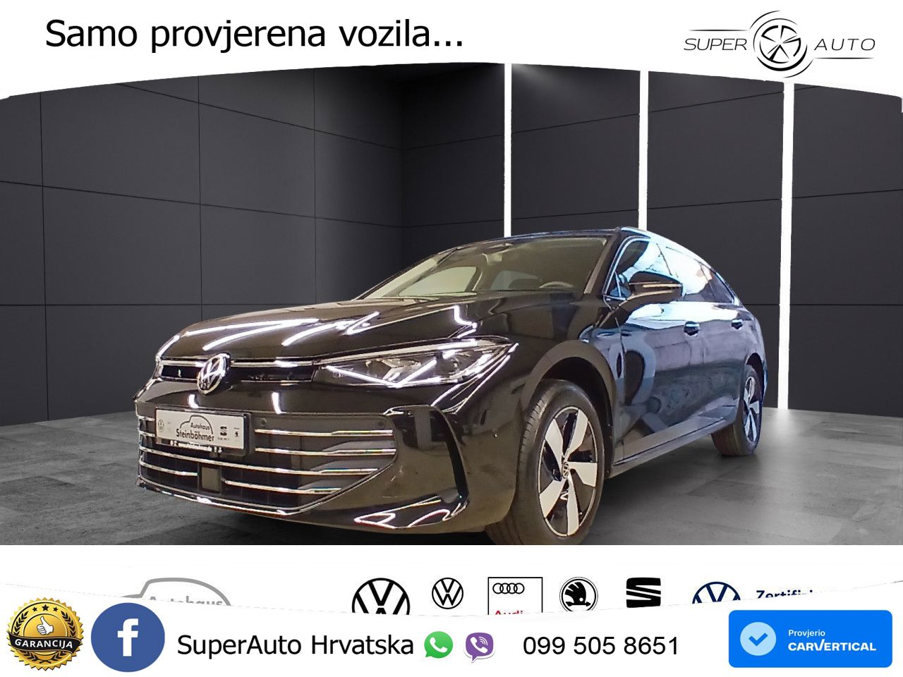 Volkswagen Passat Variant 1.5 eTSI (150 KS) DSG Business MATRIX+GR SJED+KAM