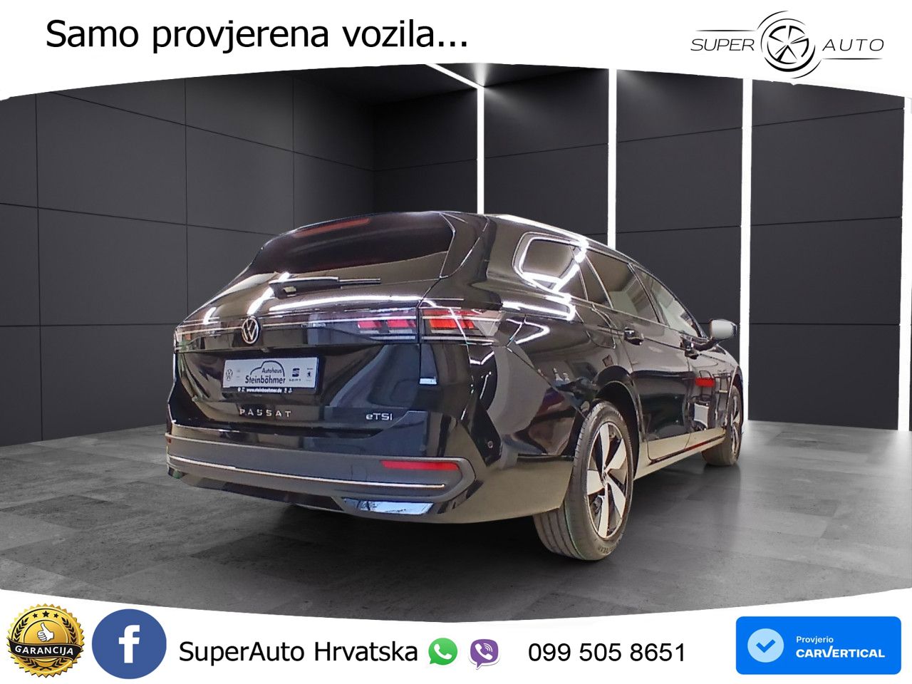 Volkswagen Passat Variant 1.5 eTSI (150 KS) DSG Business MATRIX+GR SJED+KAM