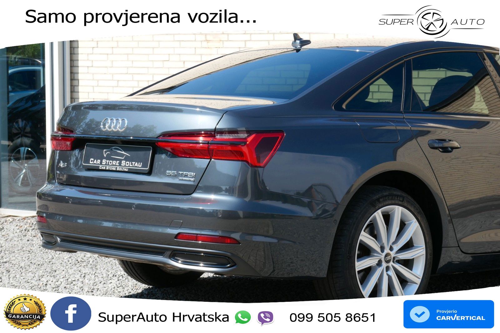 Audi A6 55 TFSI V6 (340 KS) quattro S tronic LED+GR SJED+ACC