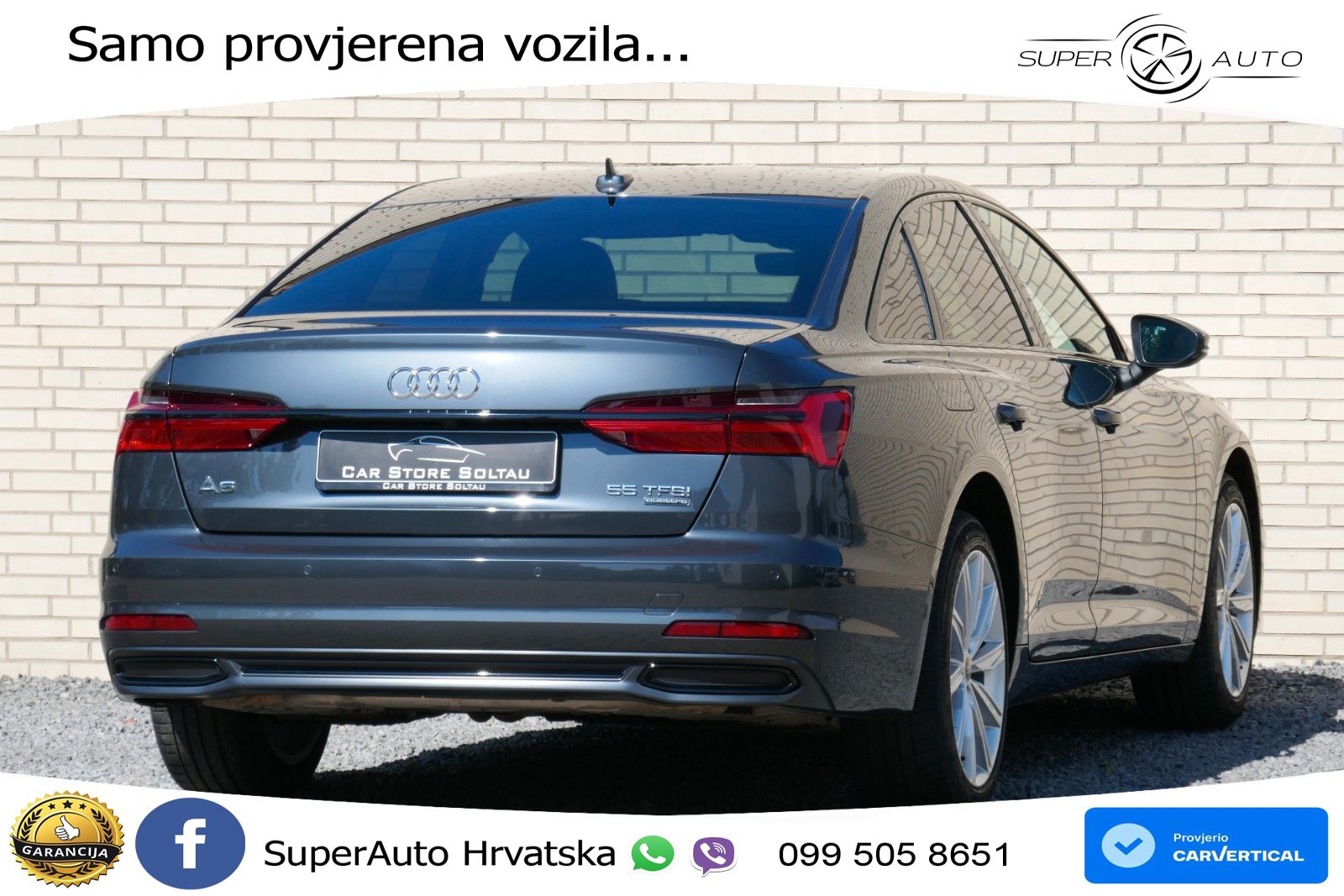 Audi A6 55 TFSI V6 (340 KS) quattro S tronic LED+GR SJED+ACC