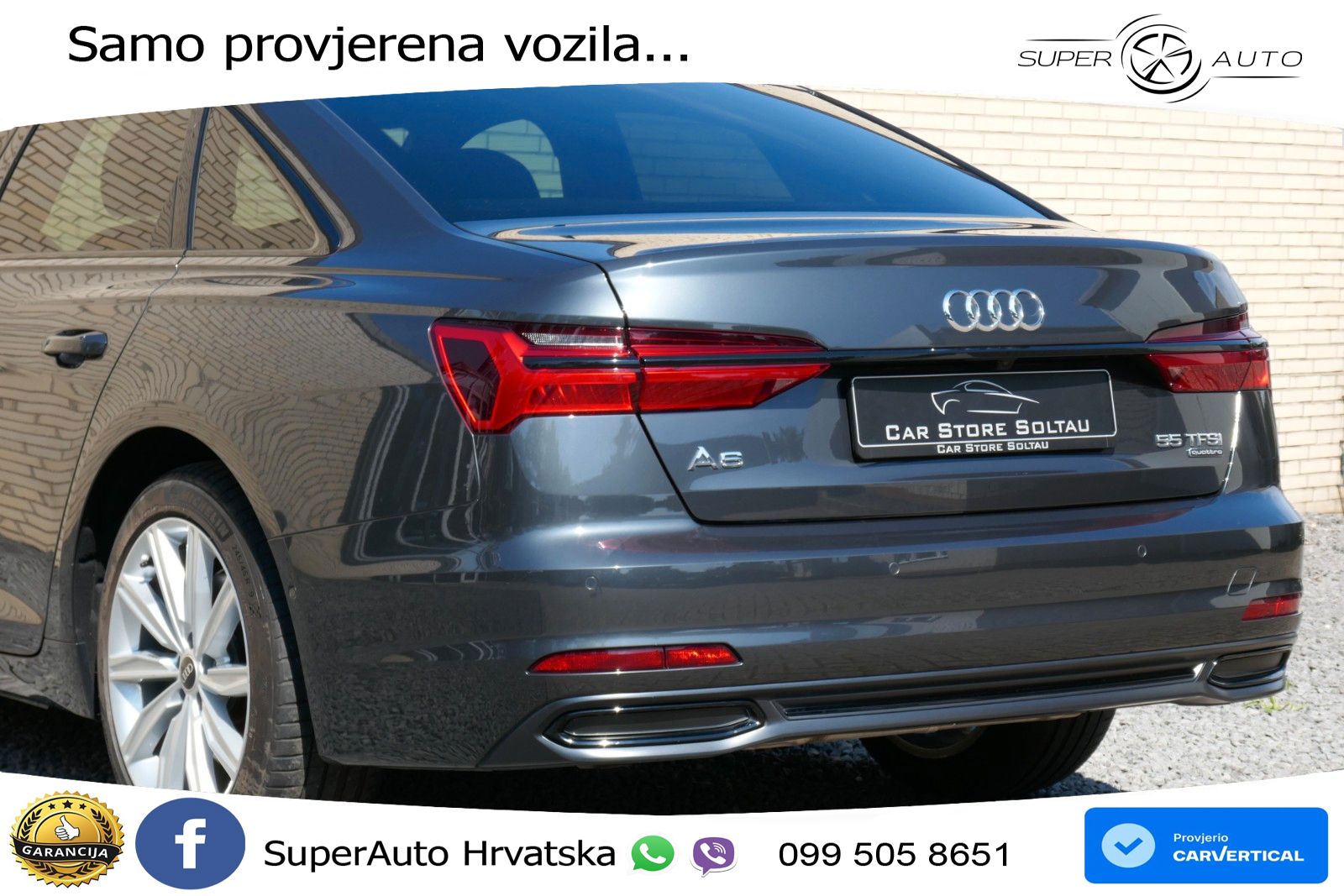 Audi A6 55 TFSI V6 (340 KS) quattro S tronic LED+GR SJED+ACC