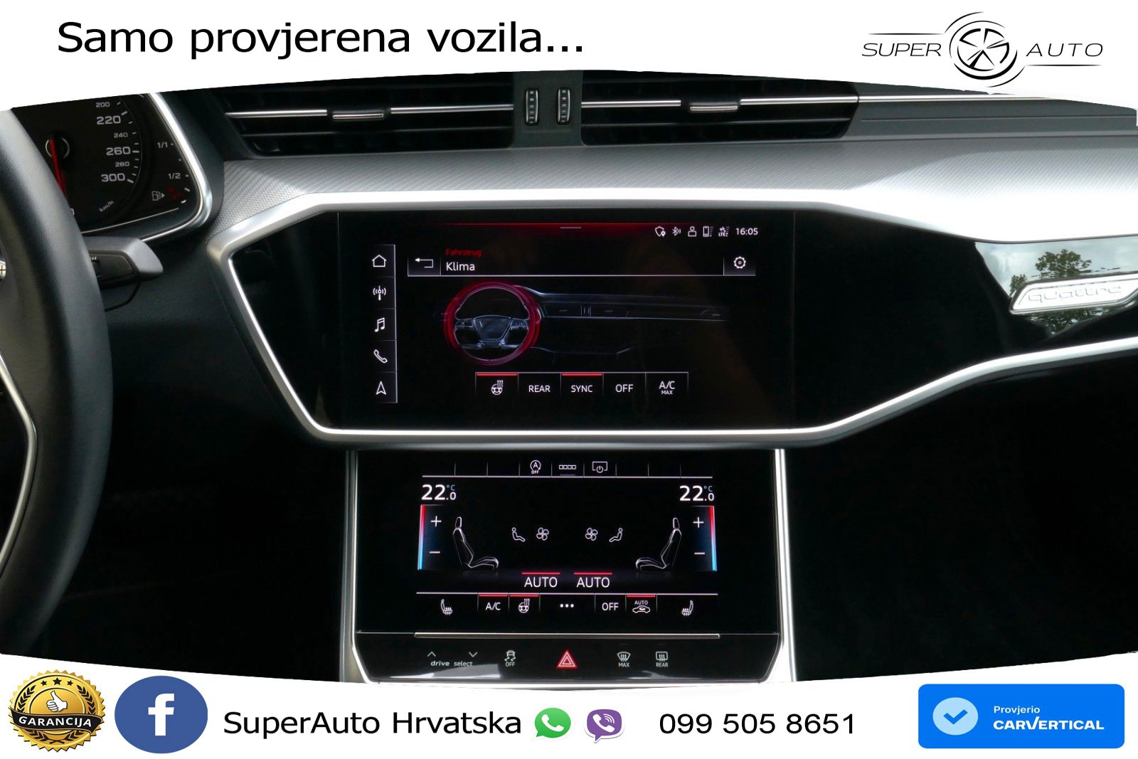 Audi A6 55 TFSI V6 (340 KS) quattro S tronic LED+GR SJED+ACC