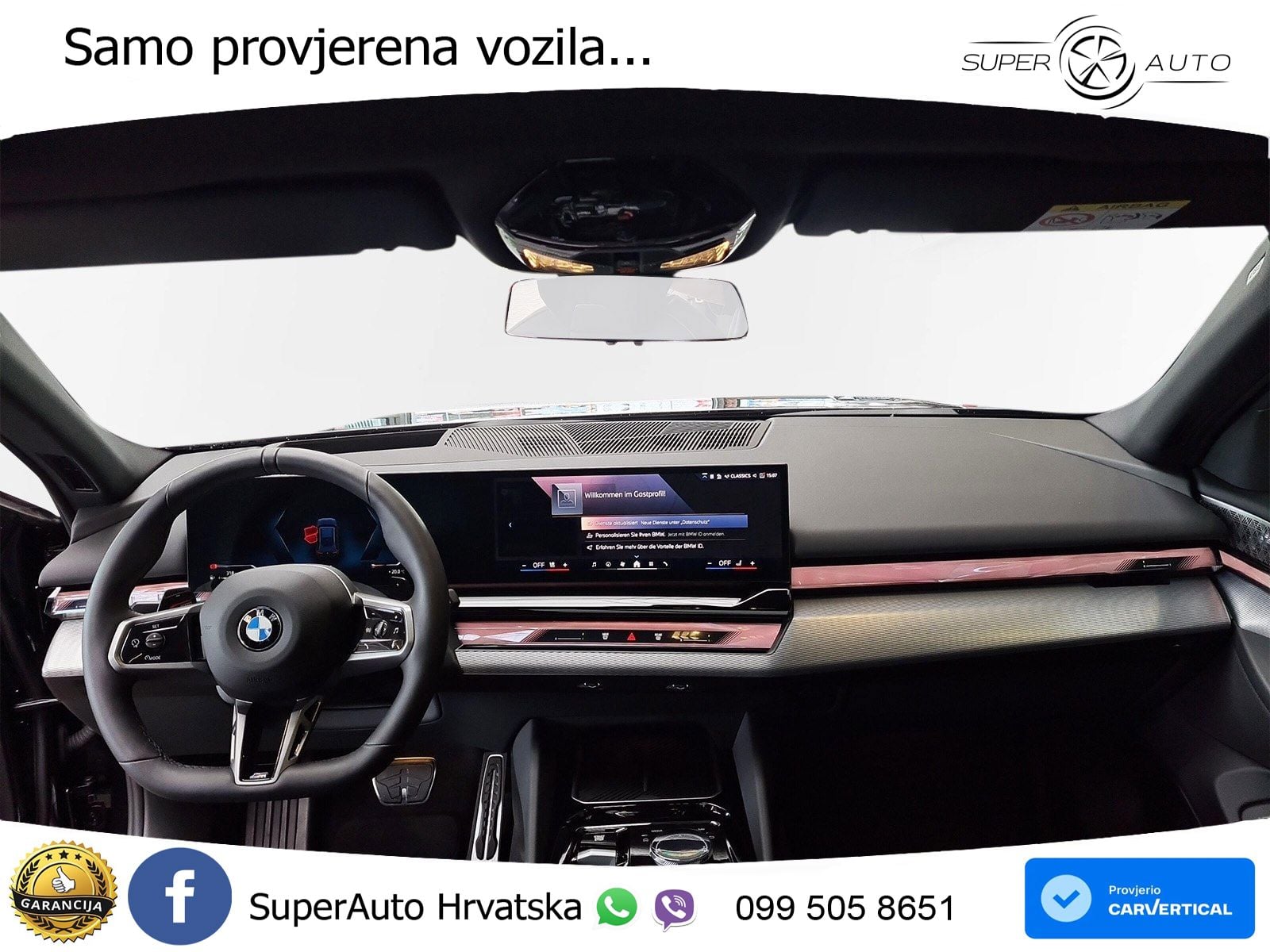 BMW 520d Touring (197 KS) xDrive Steptronic M Sport LED+GR SJED+ACC