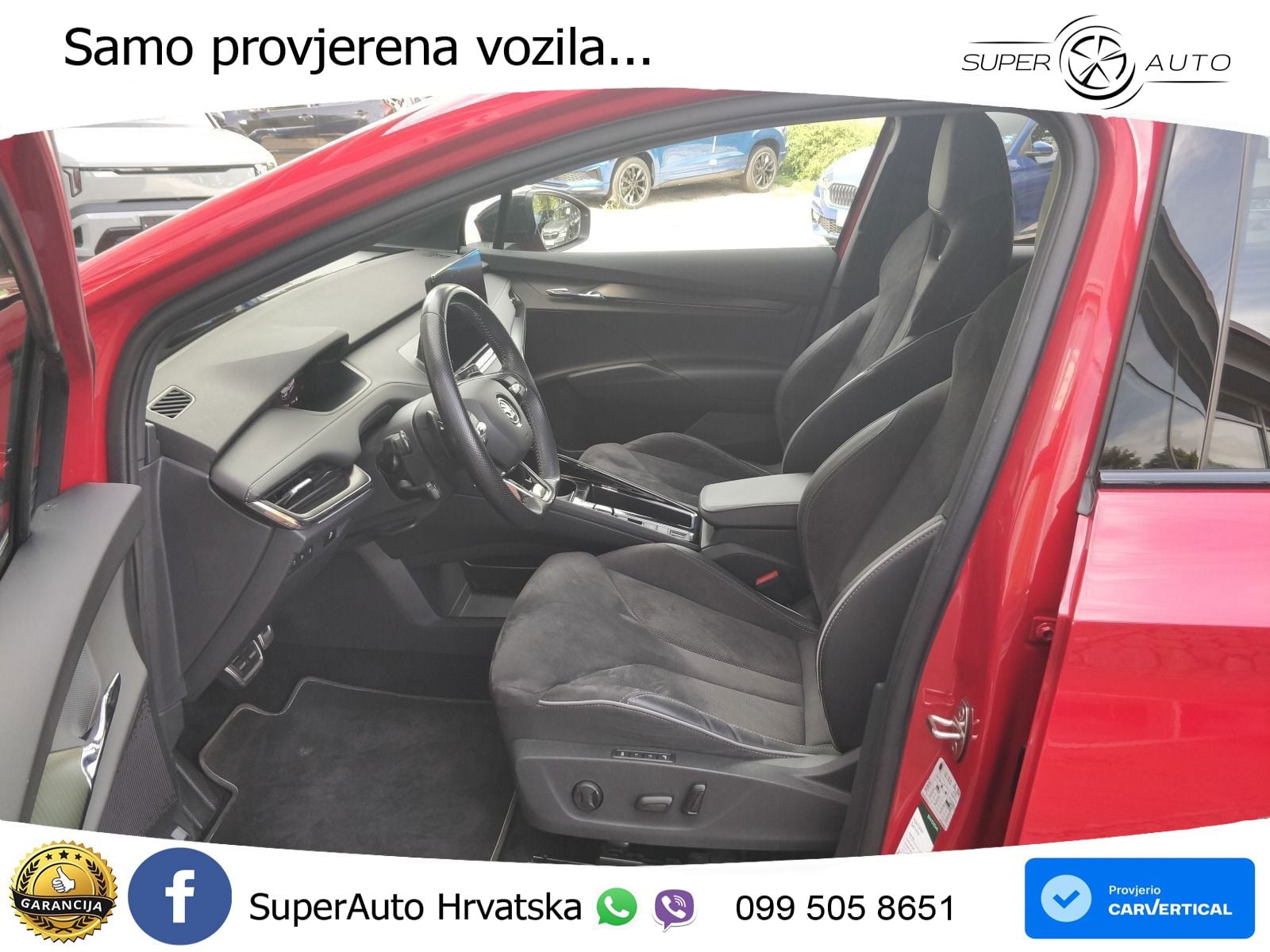 Škoda Enyaq iV 80 82 kWh (204 KS) SportLine LED+GR SJED+ACC