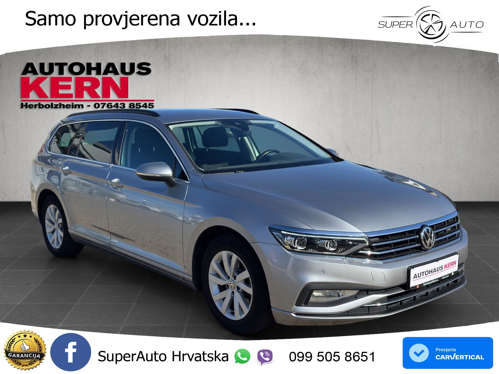 Volkswagen Passat Variant 2.0 TDI (150 KS) DSG Business MATRIX+GR SJED+KAM