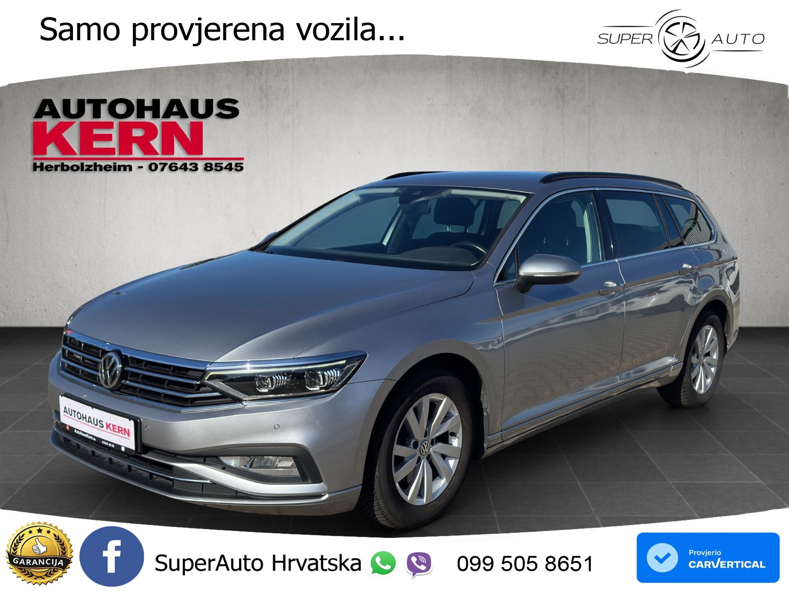 Volkswagen Passat Variant 2.0 TDI (150 KS) DSG Business MATRIX+GR SJED+KAM
