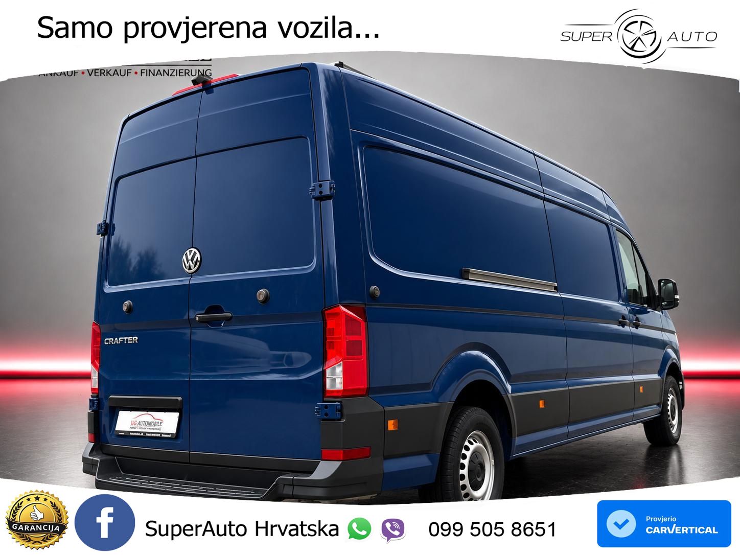 Volkswagen Crafter Kasten 35 lang Hochdach FWD * R-KAMERA * 140 KS