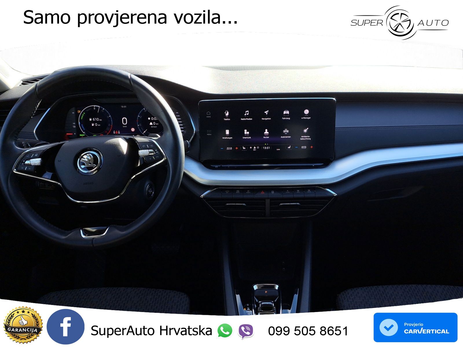 Škoda Octavia Combi iV 1.4 TSI (204 KS) DSG LED+GR SJED+ACC