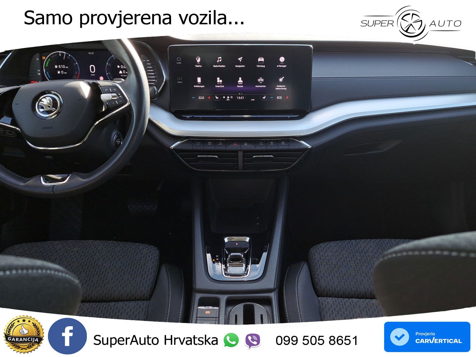 Škoda Octavia Combi iV 1.4 TSI (204 KS) DSG LED+GR SJED+ACC