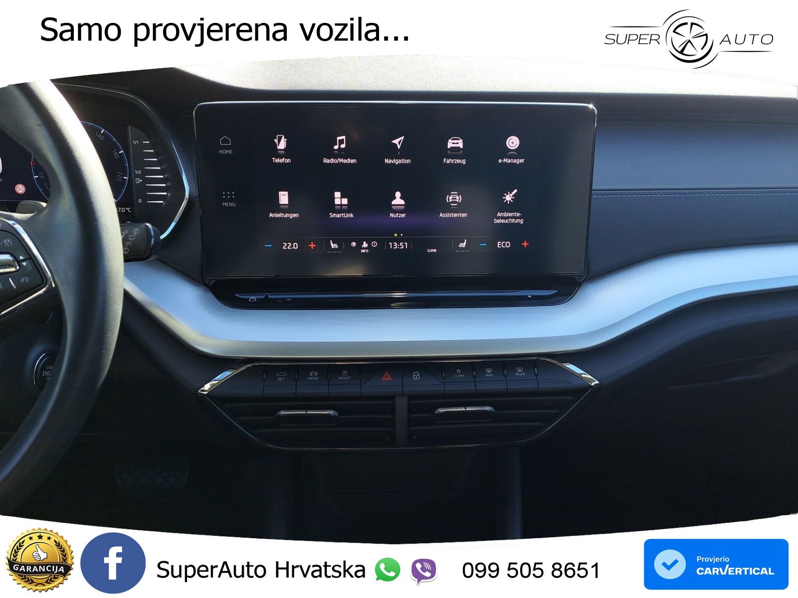 Škoda Octavia Combi iV 1.4 TSI (204 KS) DSG LED+GR SJED+ACC