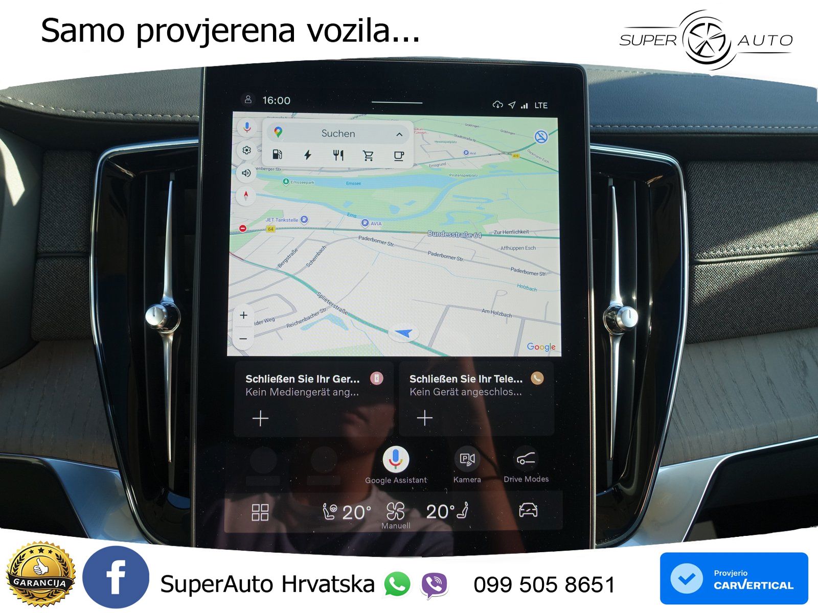 Volvo XC90 2.0 T8 AWD Automatic LED+GR SJED+ACC