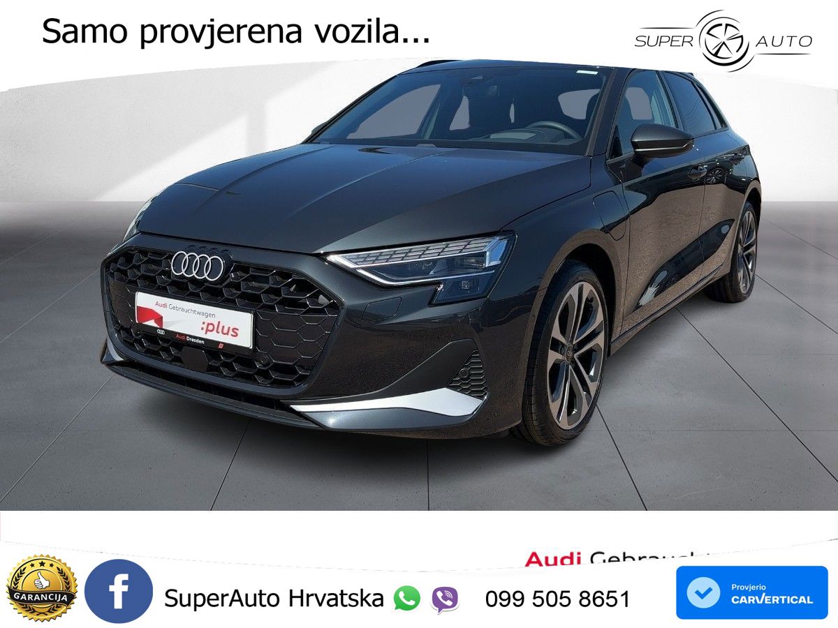Audi A3 Sportback 40 TFSI e (204 KS) Plug-in Hybrid S tronic advanced LED+GR SJED+ACC