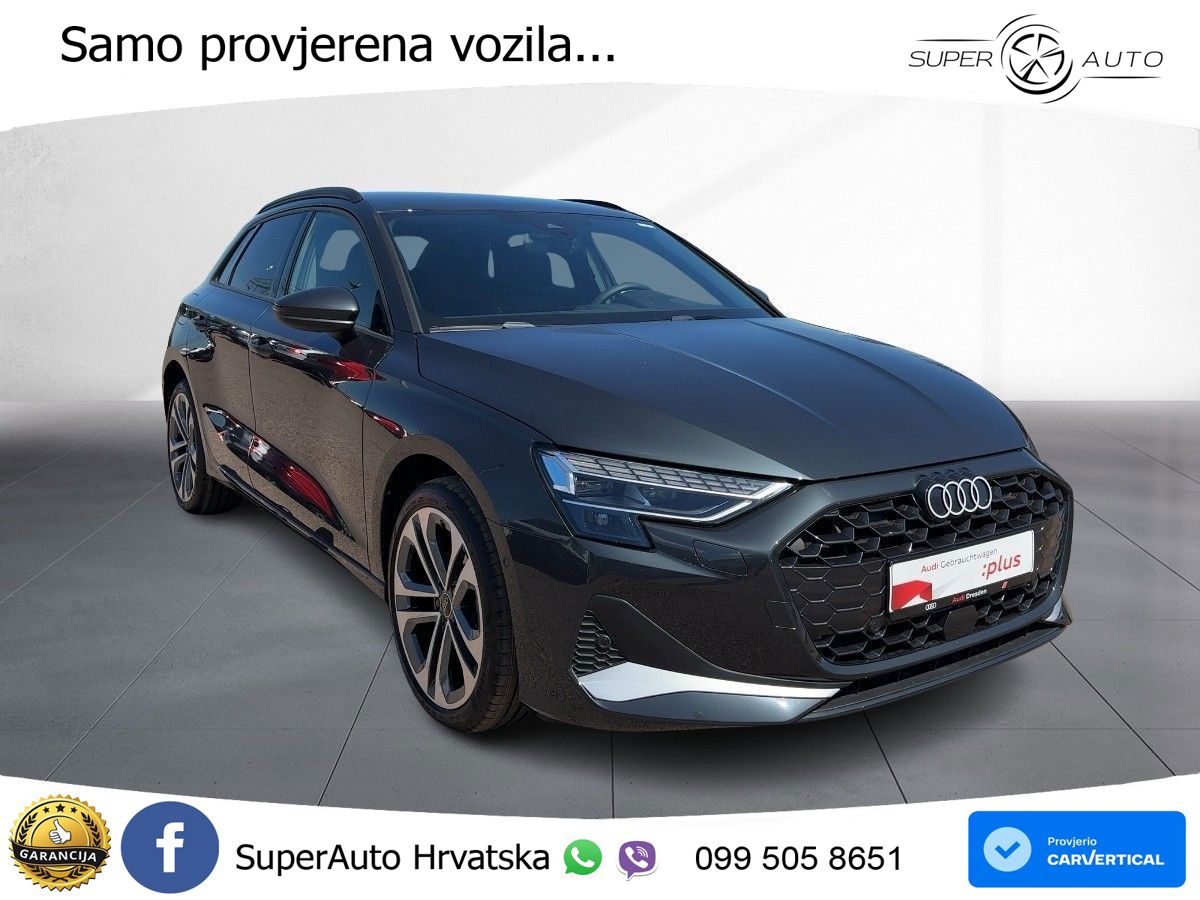Audi A3 Sportback 40 TFSI e (204 KS) Plug-in Hybrid S tronic advanced LED+GR SJED+ACC