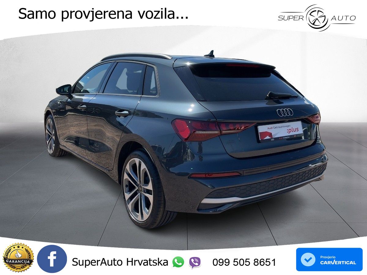 Audi A3 Sportback 40 TFSI e (204 KS) Plug-in Hybrid S tronic advanced LED+GR SJED+ACC