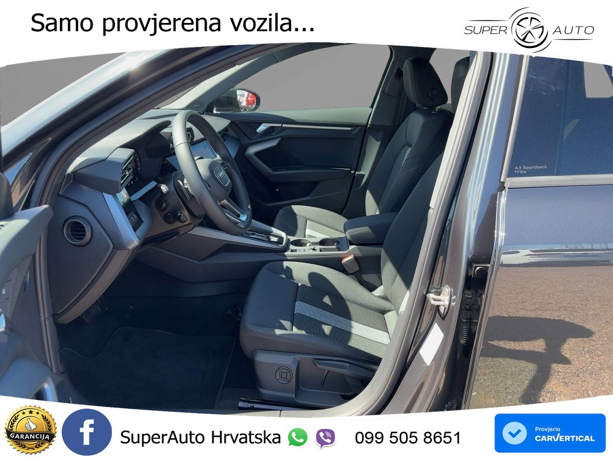 Audi A3 Sportback 40 TFSI e (204 KS) Plug-in Hybrid S tronic advanced LED+GR SJED+ACC