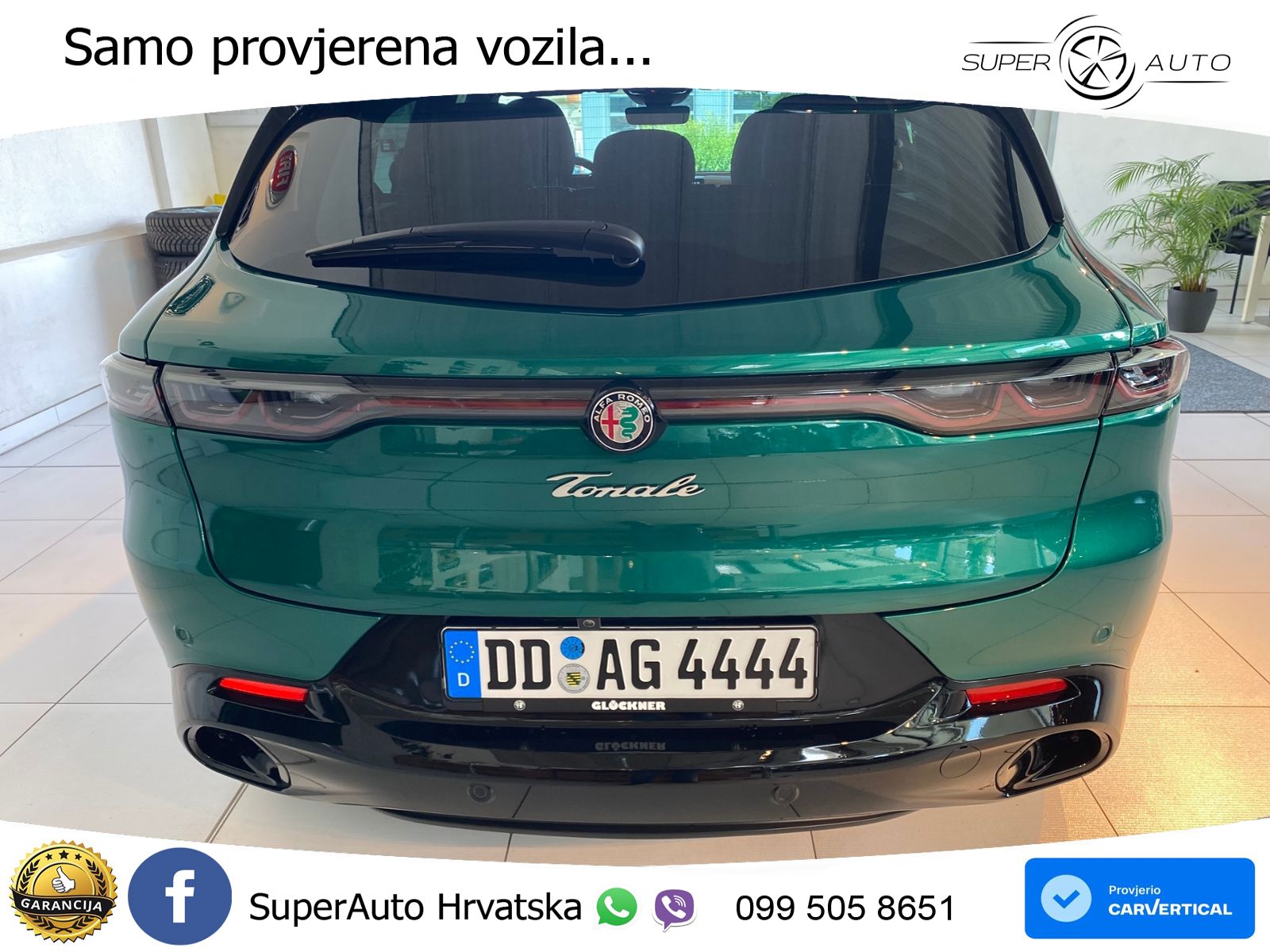 Alfa Romeo Tonale 1.5 VGT (160 KS) 48V-Hybrid TCT LED+GR SJED+ACC