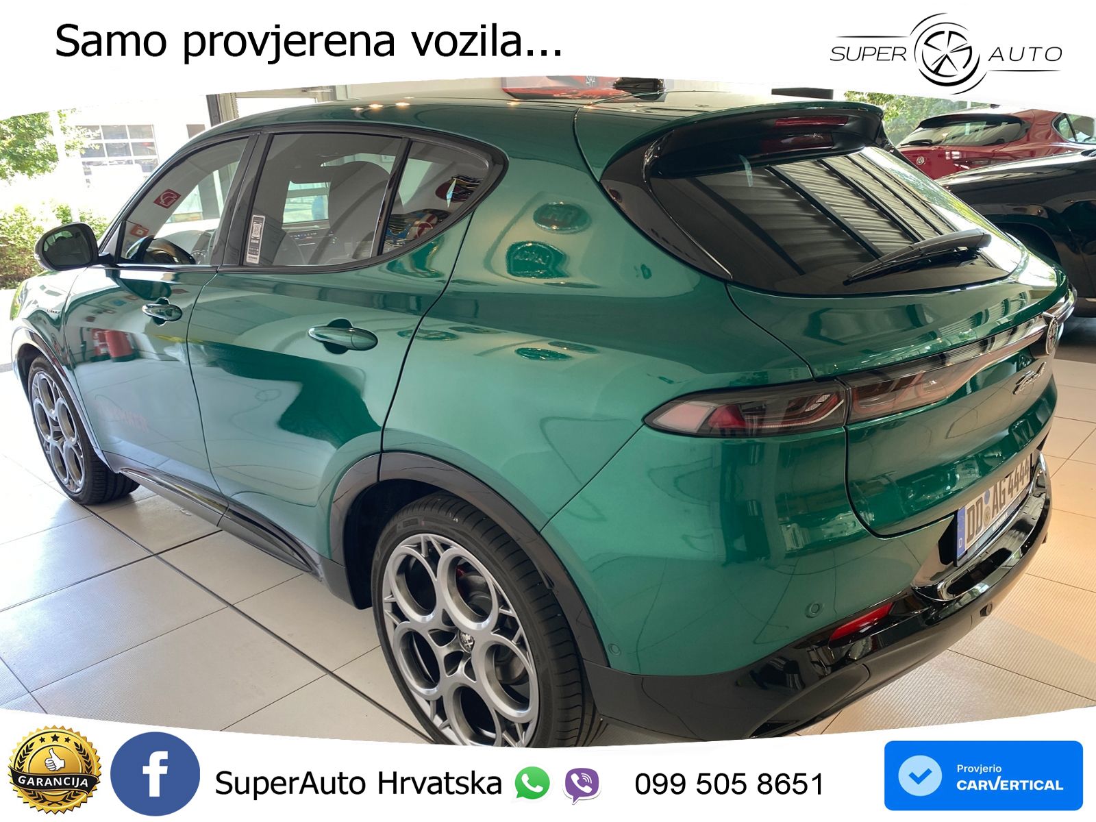 Alfa Romeo Tonale 1.5 VGT (160 KS) 48V-Hybrid TCT LED+GR SJED+ACC