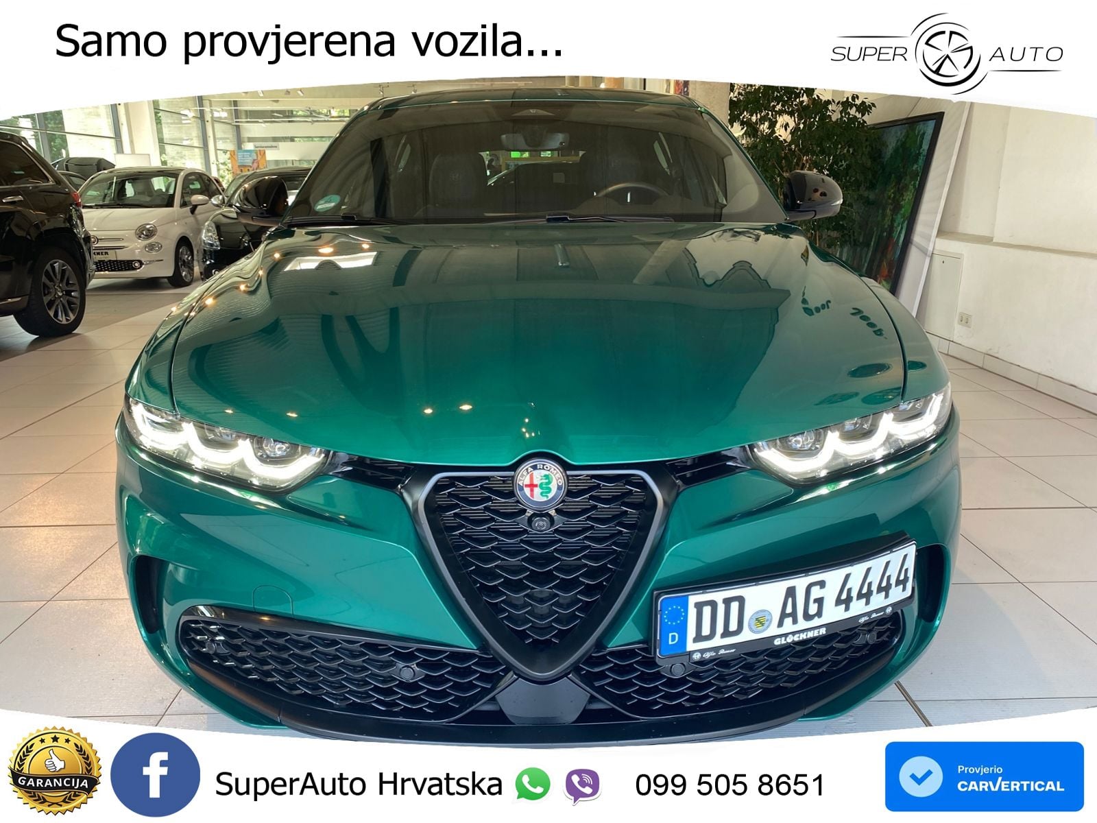 Alfa Romeo Tonale 1.5 VGT (160 KS) 48V-Hybrid TCT LED+GR SJED+ACC