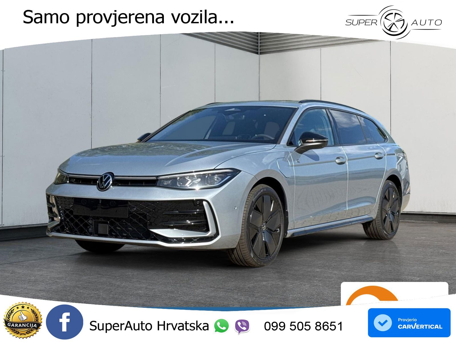 Volkswagen Passat Variant 1.5 TSI (272 KS) eHybrid DSG R-Line LED+GR SJED+ACC
