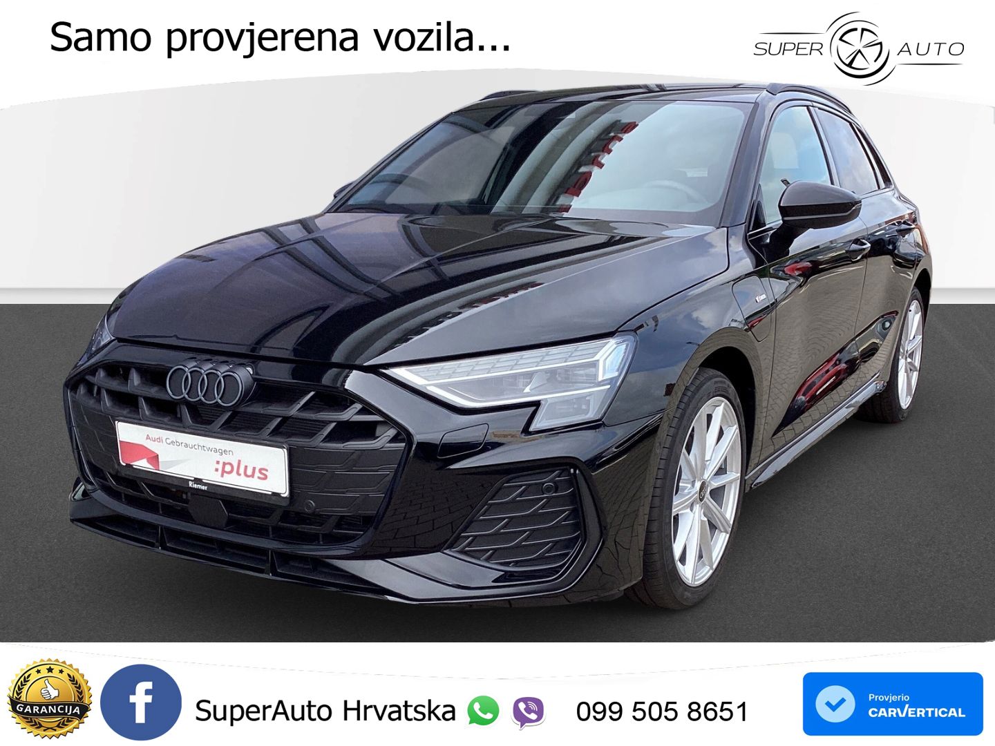 Audi A3 Sportback 40 TFSI e (204 KS) Plug-in Hybrid S tronic S line MATRIX+GR SJED+KAM