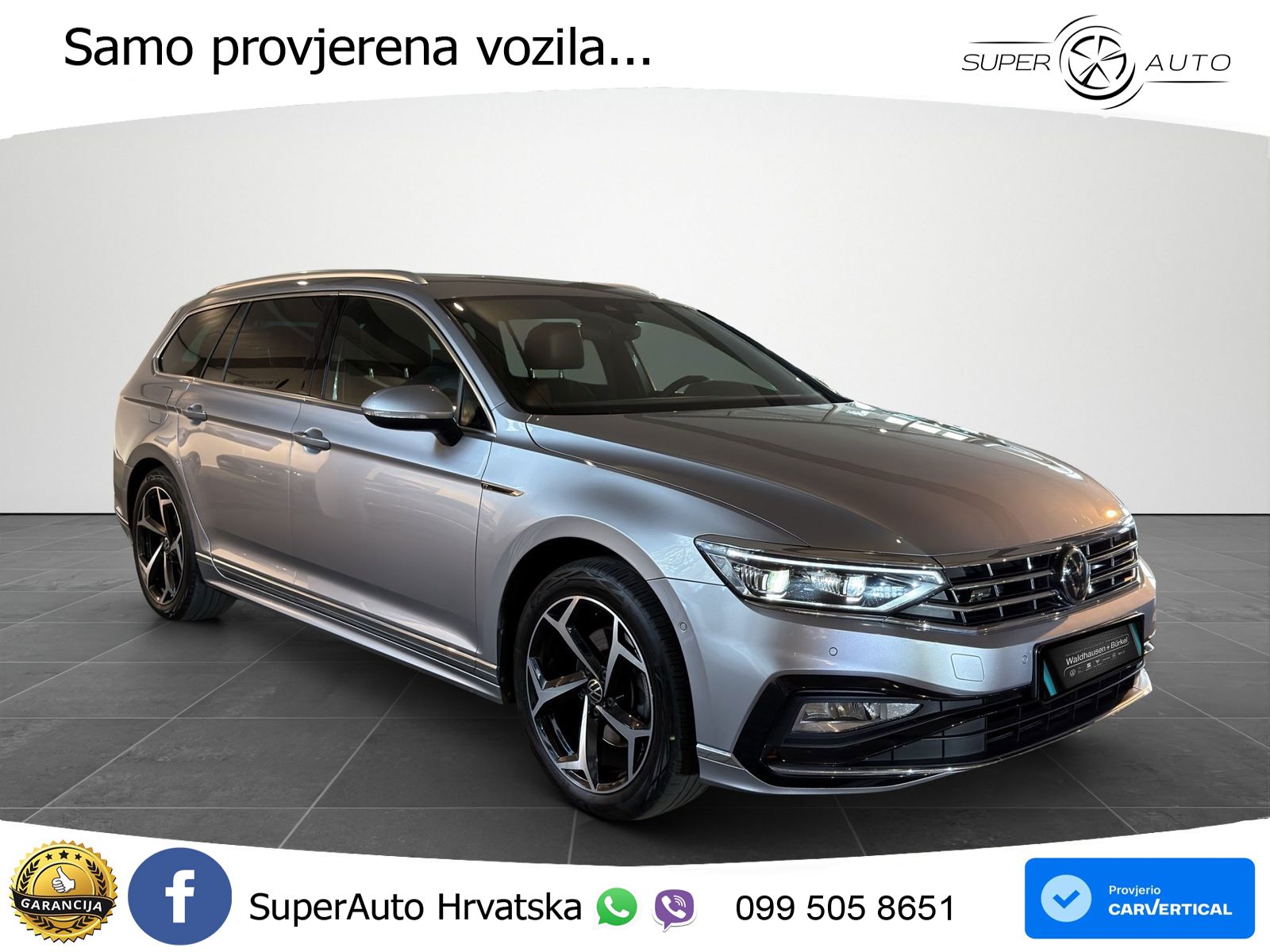 Volkswagen Passat Variant 2.0 TDI (150 KS) DSG R-Line MATRIX+GR SJED+KAM