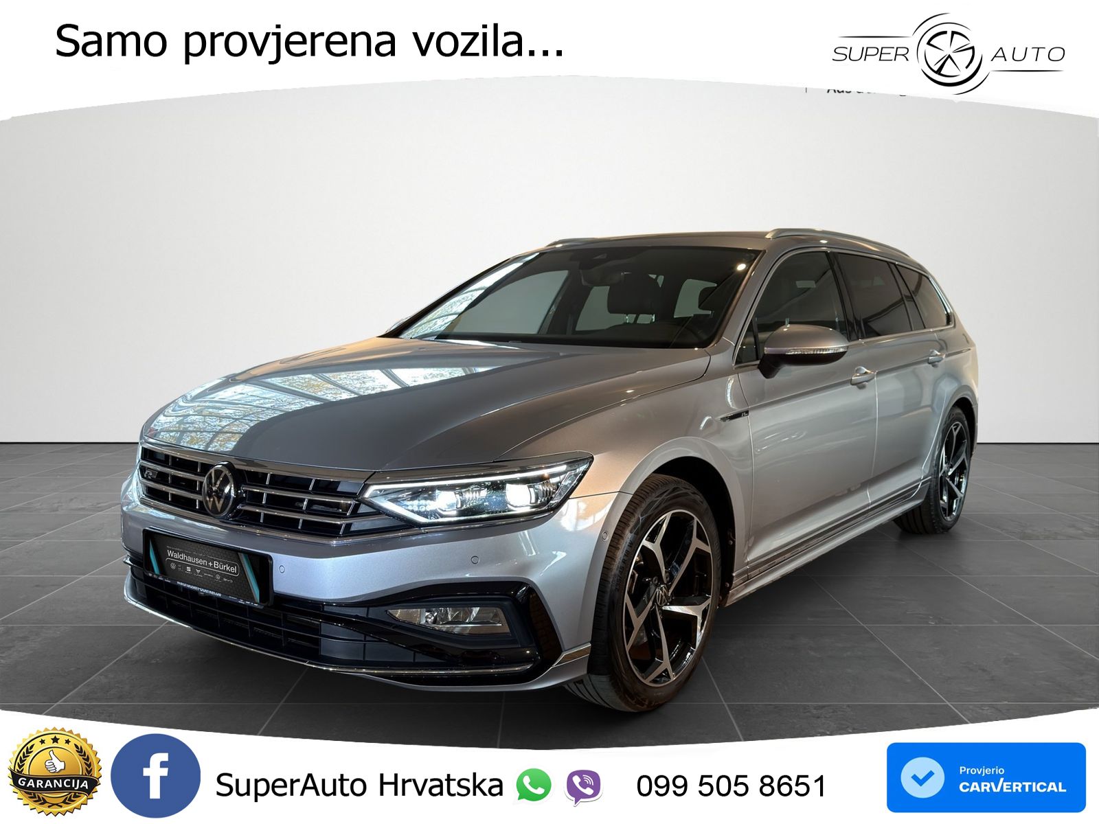 Volkswagen Passat Variant 2.0 TDI (150 KS) DSG R-Line MATRIX+GR SJED+KAM