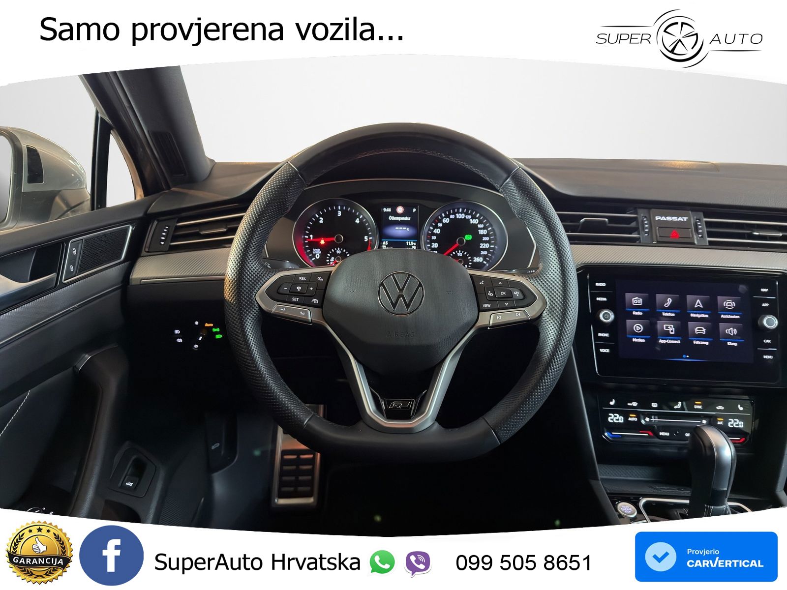 Volkswagen Passat Variant 2.0 TDI (150 KS) DSG R-Line MATRIX+GR SJED+KAM