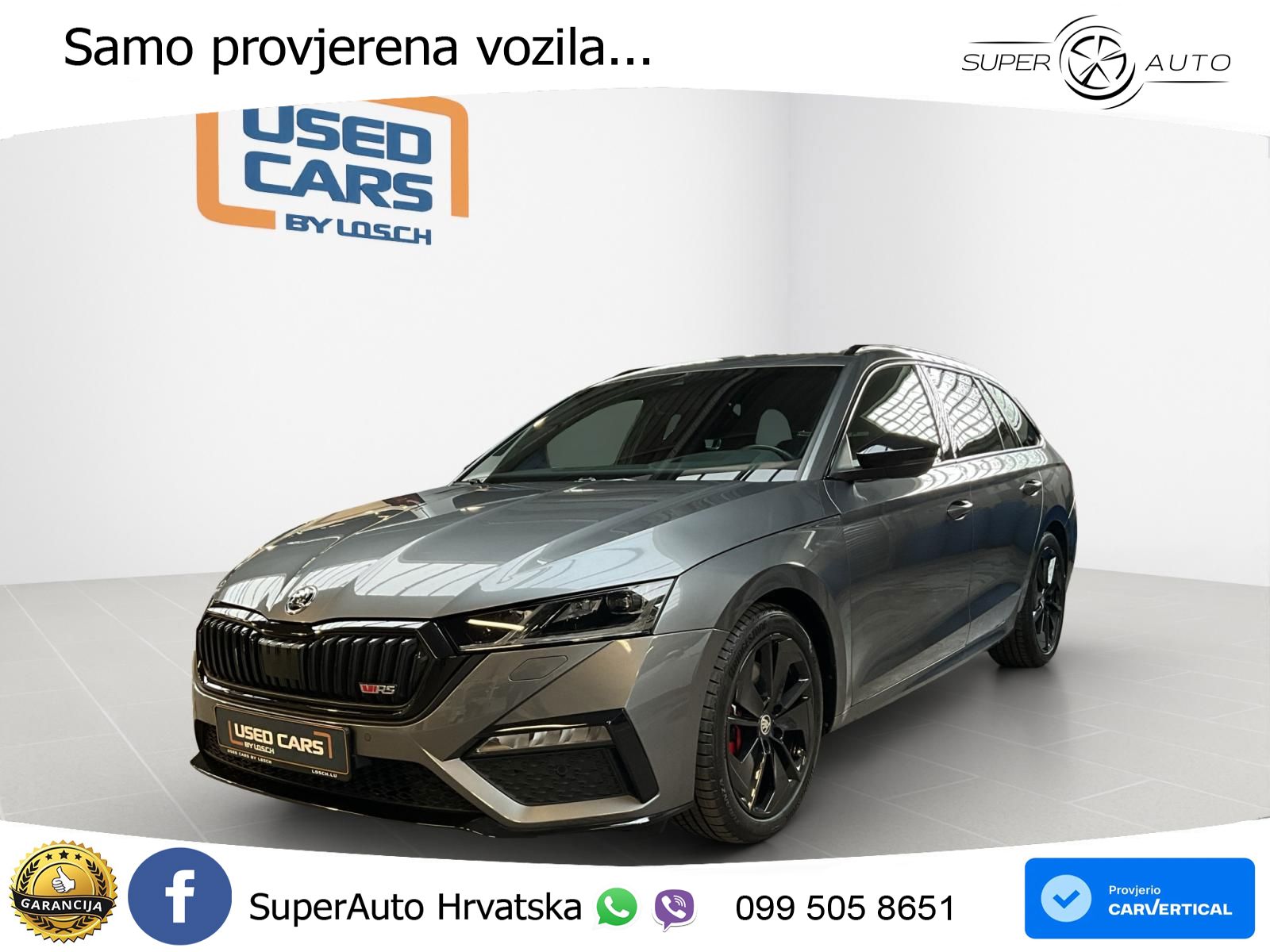 Škoda Octavia Combi RS 2.0 TSI (245 KS) DSG