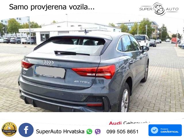 Audi Q3 Sportback 45 TFSIe (245 KS) S tronic LED+GR SJED+ACC