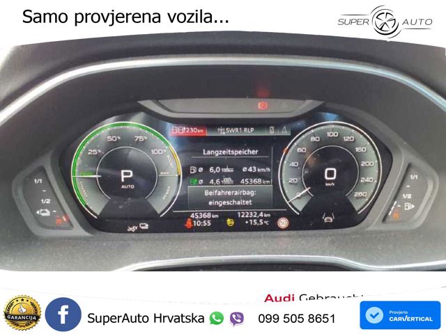Audi Q3 Sportback 45 TFSIe (245 KS) S tronic LED+GR SJED+ACC
